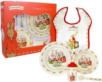 BUNNYKINS 5pc CHILD'S MELAMINE SET