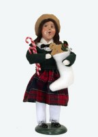 BYERS' CHOICE SHOPPING GIRL