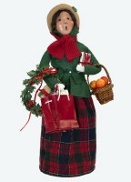 BYERS' CHOICE SHOPPING WOMAN
