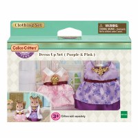 CALICO CRITTER TOWN DRESS UP PINK/PURPLE