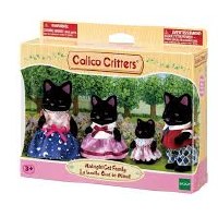 CALICO CRITTERS FAMILY MIDNIGHT CAT