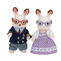 CALICO CRITTERS CHOC RABBIT GRANDPARENTS