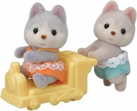 CALICO CRITTERS HUSKY TWINS