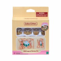 CALICO CRITTERS WALL LAMPS & CURTAINS
