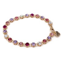 CHARM IT! GOLD PINK MULTI R/S BRACELET