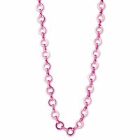 CHARM IT! CHARM PINK CHAIN NECKLACE