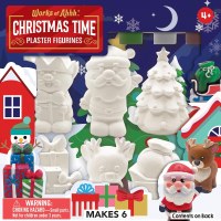 CHRISTMASTIME PLASTER FIGURES TO PAINT