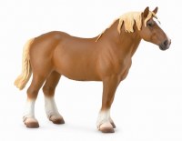 COLLECTA CHESTNUT BELGIAN MARE