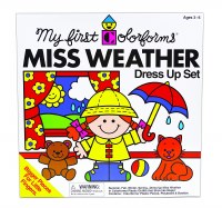 COLORFORMS MISS WEATHER DRESS UP SET