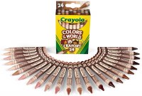 CRAYOLA 24CT CRAYONS COLORS OF THE WORLD