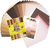 CRAYOLA 48CT COLORS OF WORLD PAPER