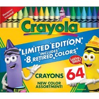 CRAYOLA 64ct LIMITED EDIT CRAYONS