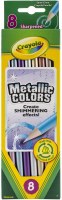 CRAYOLA 8ct METALLIC COLORED PENCILS