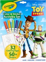 CRAYOLA COLOR & STICKER ACTIV TOY STORY