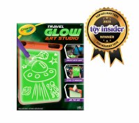 CRAYOLA TRAVEL GLOW ART STUDIO