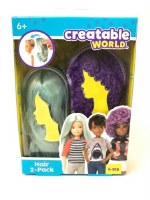 CREATABLE WORLD HAIR 2-PACK