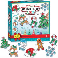 CREATIVITY FOR KIDS CHRISTMAS WINDOW ART