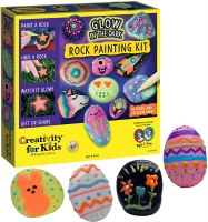 CREATIVITY FOR KIDS GLOW ROCK PAINTING