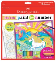 FABER-CASTELL PAINT BY NO UNICORN FOIL