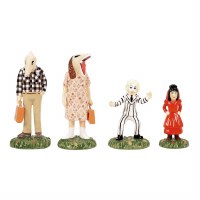 D56 3 HALLOWEEN BEETLEJUICE TREATERS