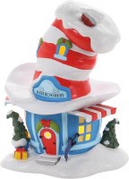 D56 GRINCH CAT IN THE HAT HABERDASHERY