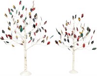 D56 HIGHLAND BIRCHES SET/2