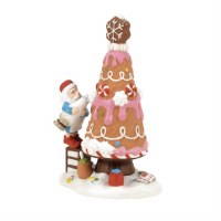 D56 NORTH POLE PIPING THE TREE