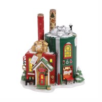 D56 NORTH POLE WRAPPING PAPER FACTORY