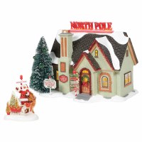 D56 SNOW VILLAGE THE NORTH POLE HOUSE