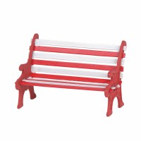 D56 VILLAGE HOLIDAY BENCH