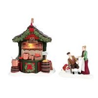 DEPT 56 DICKENS WASSAIL MARKET BOOTH