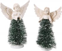 DEPT 56 PEACE GRACE TREE SET/2