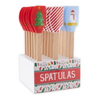 DESIGN IMP HOLIDAY SPATULA ASST