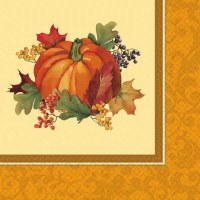 BOUNTIFUL HOLIDAY 16CT DINNER NAPKINS