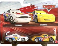 DISNEY CARS 2CCT TRAXSON/GORVETTE