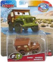 DISNEY CARS CLOR CHANGE SARGE