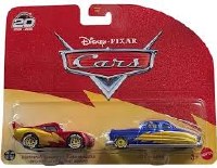 DISNEY CARS MCQUEEN & DOC HUDSON
