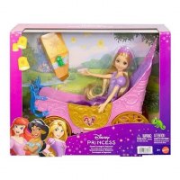 DISNEY PRINCESS DOLL & CARRIAGE