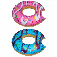 DONUT POOL FLOAT BLUE