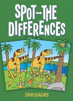DOVER ACTIVITY BOOK SPOT DIFFERENCE DINO