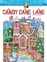DOVER COLORING BOOK CANDY CANE LANE