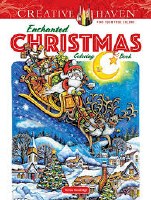 DOVER COLORING BOOK ENCHANTED XMAS