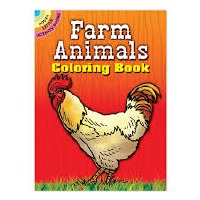 DOVER COLORING BOOK FARM ANIMALS