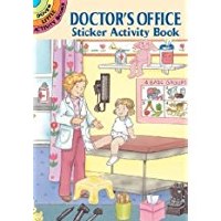 DOVER STICKER BOOK  DOCTOR'S BOOK