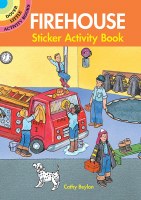 DOVER STICKER BOOK FIREHOUSE