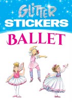 DOVER STICKER BOOK GLITTER BALLET