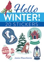 DOVER STICKER BOOK HELLO WINTER