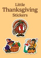 DOVER STICKER BOOK LITTLE THANKSGIVING