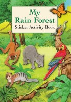 DOVER STICKER BOOK MY RAIN FOREST