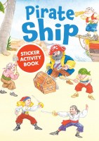 DOVER STICKER BOOK PIRATE SHIP